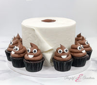 Edible Eyes & Smile Fondant Set – Funny Cupcake & Cake Toppers