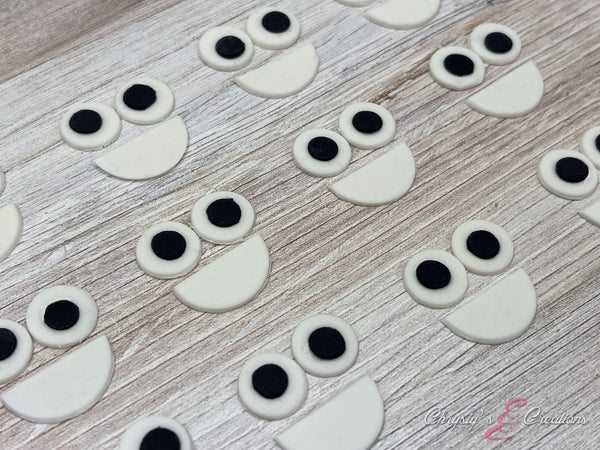 Edible Eyes & Smile Fondant Set – Funny Cupcake & Cake Toppers