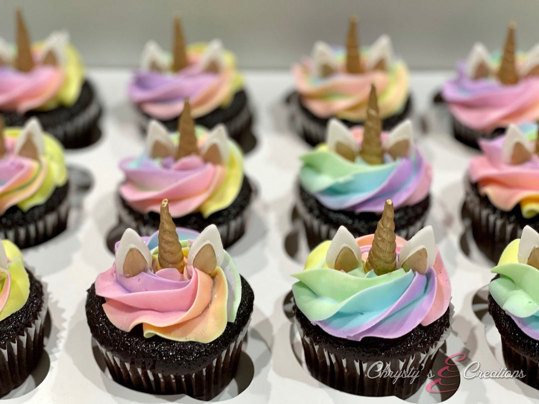 Unicorn Cupcake Toppers