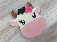 Cow Girl - Fondant Toppers