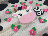Cow Girl - Fondant Toppers