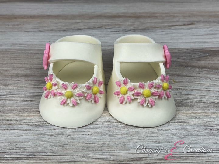 Floral Baby Shoes