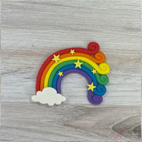 Half A Rainbow - Cake Topper