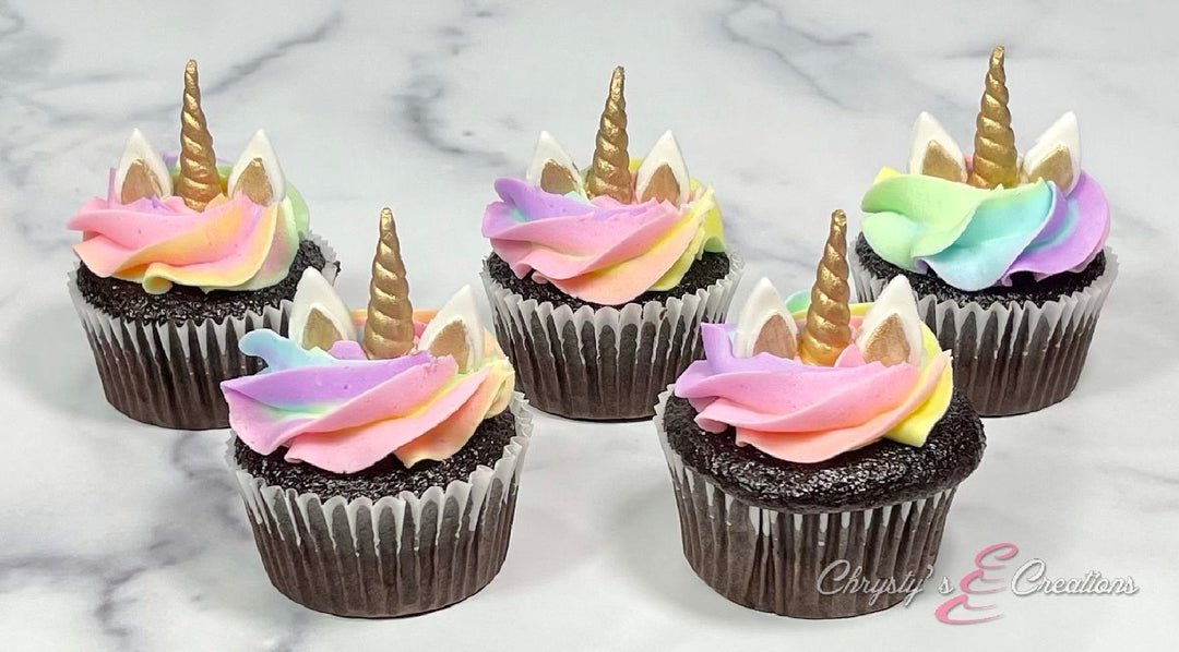 Unicorn Cupcake Toppers