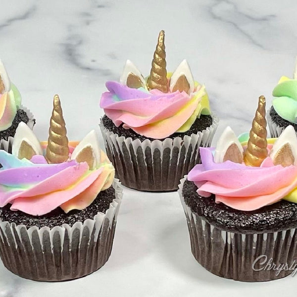 Unicorn Cupcake Toppers