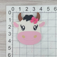 Cow Girl - Fondant Toppers