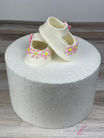 Floral Baby Shoes