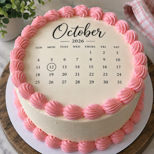 Burn-Away Edible Calendars