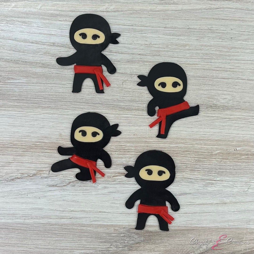 Ninja Characters - Cake Toppers