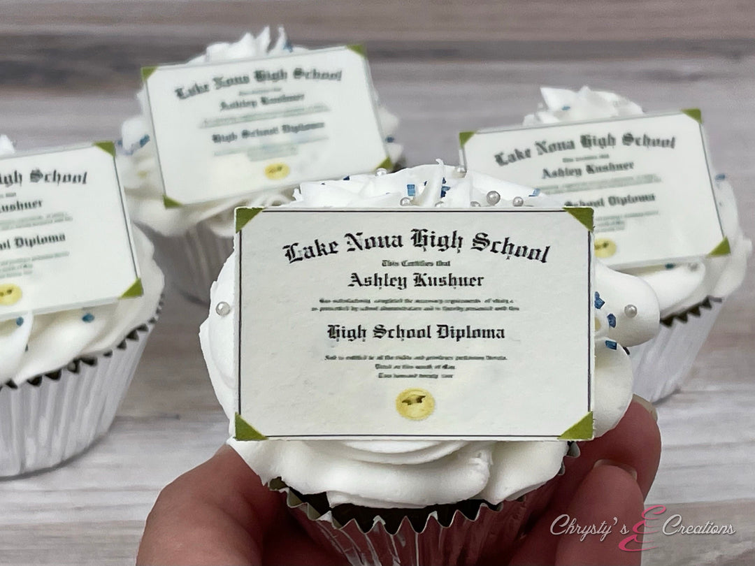 Personalized Graduation Certificate / Diploma