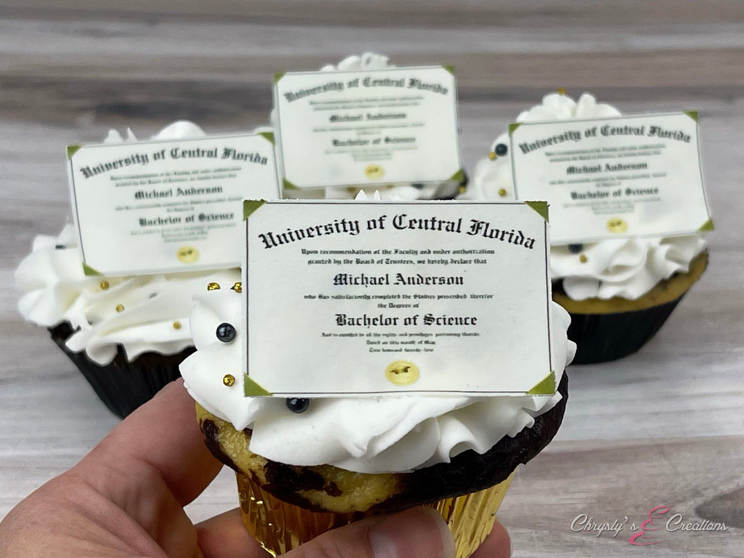 Personalized Graduation Certificate / Diploma
