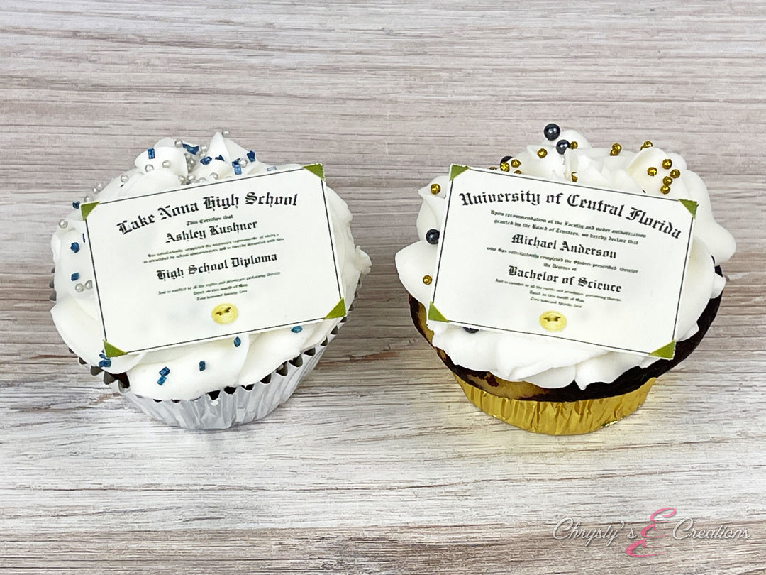 Personalized Graduation Certificate / Diploma