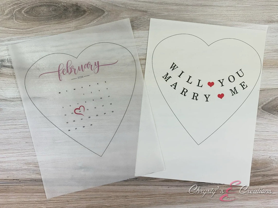Burn-Away Cake Toppers