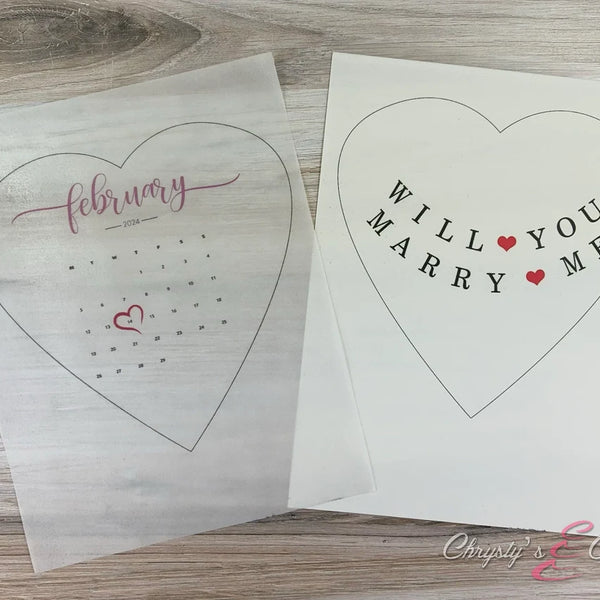 Burn-Away Cake Toppers