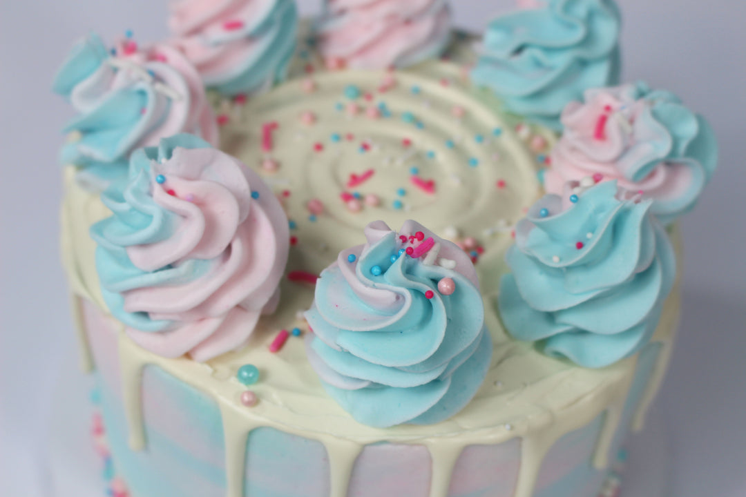 Gender Reveal Cake